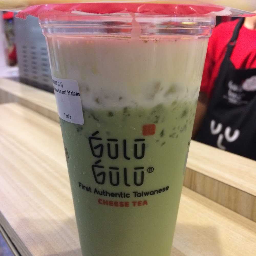 Kuliner Gulu Gulu First Authentic Taiwanese Cheese Tea