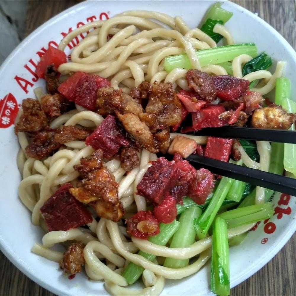 Kuliner Bakmi Karet 38 Ahau asli dari tahun 1968