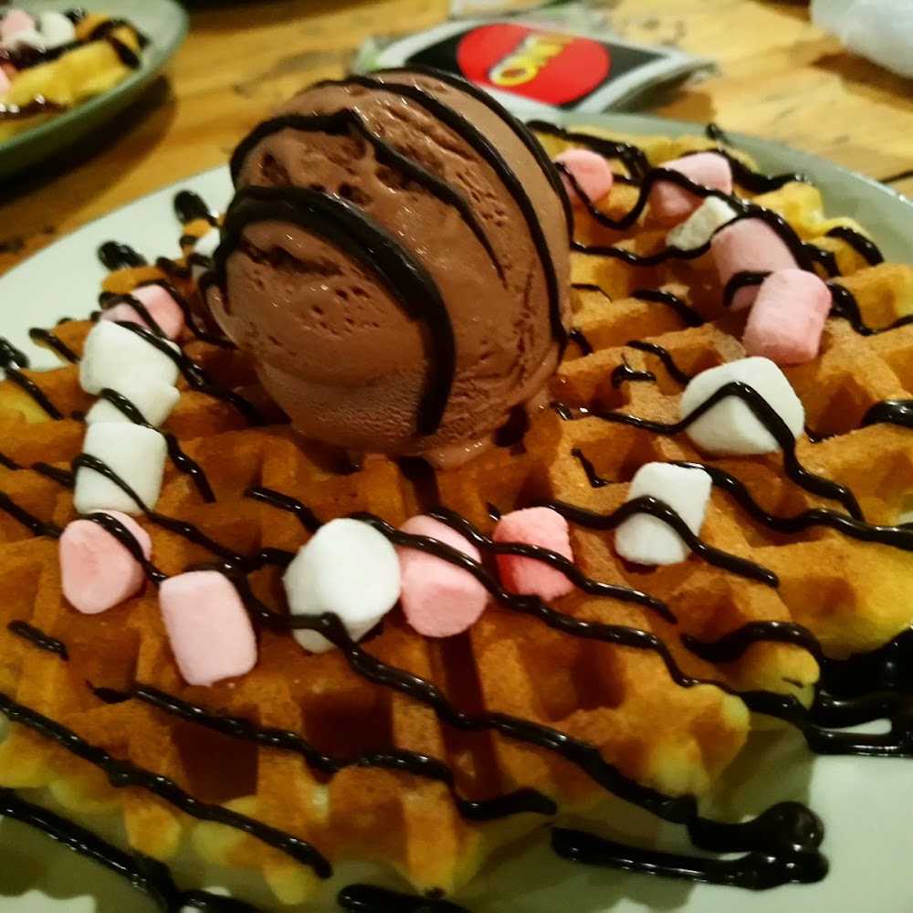 Kuliner Be waffle