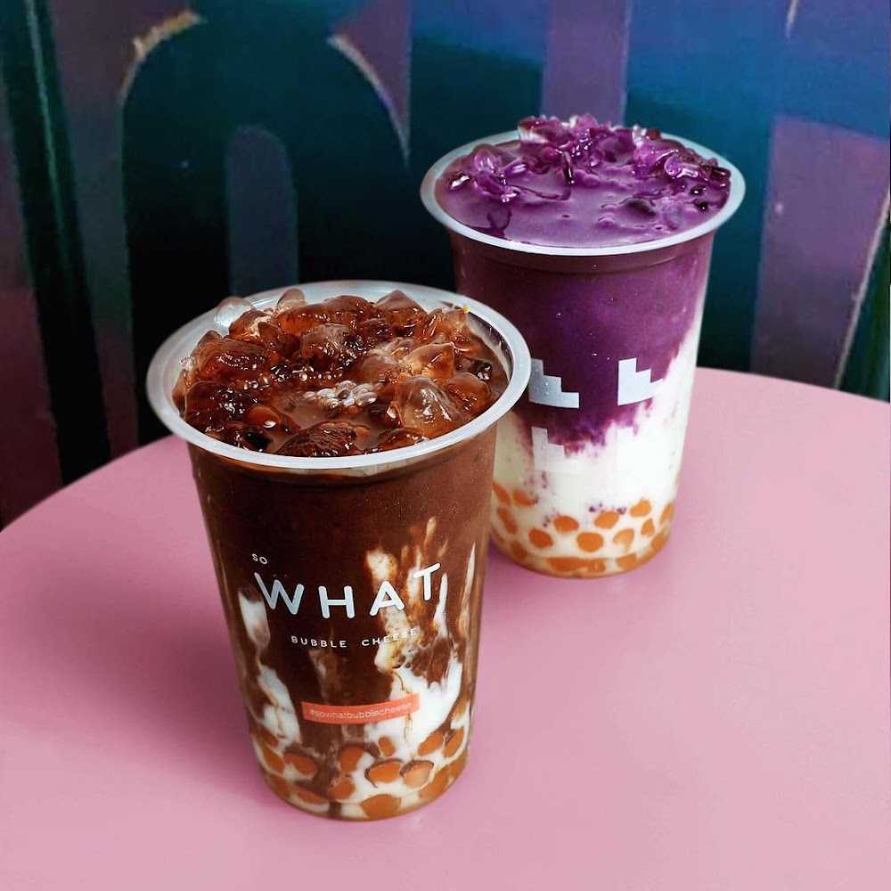 Kuliner So What Bubble Cheese Tea & Coffee